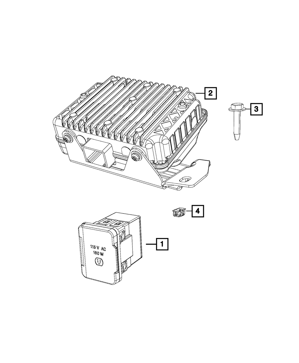 05026486AA - Mopar Power Inverter Module 2009-2026 Mopar | Performance ...