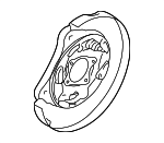 MB950208 - Brakes: Splash Shield for Chrysler: Sebring | Dodge: Avenger, Stratus Image