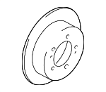 MB928716 - Brakes: Rotor for Chrysler: Sebring | Dodge: Avenger, Stratus Image