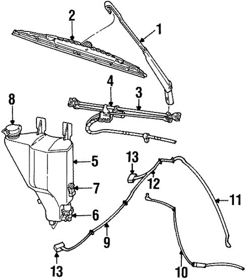 Wipers for 1998 Dodge Ram 1500 #0