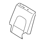 893603J151R7B - : 2009-2012 Hyundai Veracruz - Seat Back Cover for Hyundai: Veracruz Image