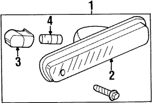 Side Marker Lamps for 1994 Honda Prelude #0