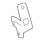 862120R040 - : 2009-2011 Toyota RAV4 - AM/FM CD Bracket for Toyota: RAV4 Image