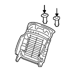 81126S9VA02 - Body: Seat Back Frame for Honda: Pilot Image