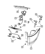 5113251AB - : Liftgate Handle for Mopar Image