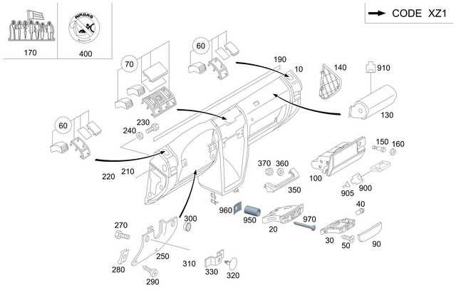 4635459000 - : Adapter Frame for Mercedes-Benz: G550 4x4, G63 AMG, G65 AMG Image
