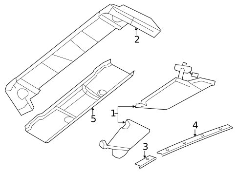 Interior Trim - Roof for 2012 Chrysler 200 #1