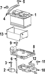 42854807 - Electrical: Insulator for Buick: Envista | Chevrolet: Trax Image