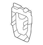 65669TBA305ZZ - Body: Rail End for Honda: Civic, Insight Image