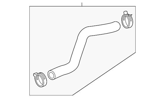 2012-2017 Buick Verano Radiator Inlet Hose 22875773 | TascaParts.com