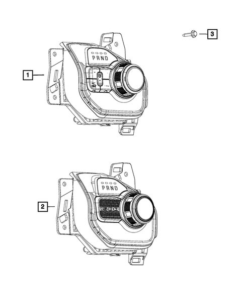 Gearshift Controls and Related Parts for 2023 Ram 1500 #0