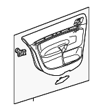 1K9867211AJTRQ - Body: Door Interior Trim Panel for Volkswagen: Jetta Image