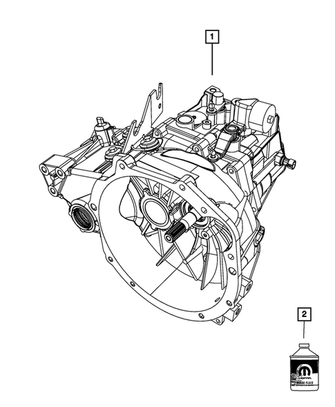 Manual Transaxle for 2010 Dodge Journey #0