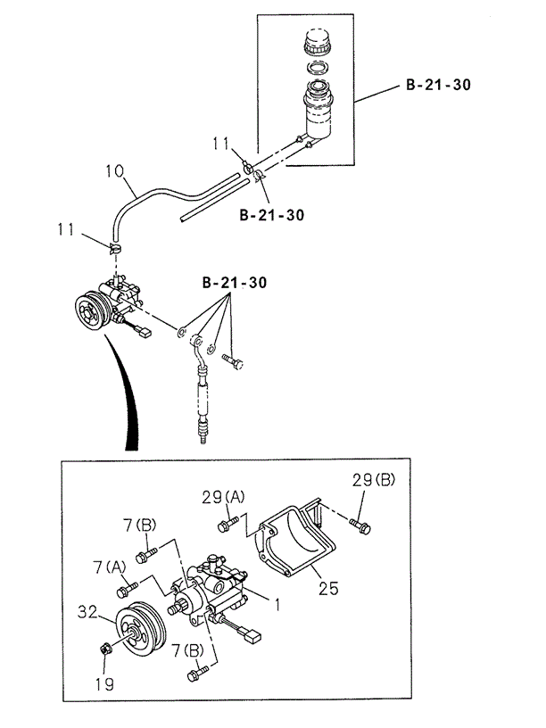 P.S. Control (Engine) for 1998 Acura SLX #0