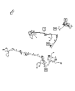 52112278AB - : Front End Module Wiring for Mopar Image