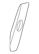 F81Z25602B90CCC - Electrical: Cover for Ford: Excursion, F-250 Super Duty, F-350 Super Duty, F-450 Super Duty, F-550 Super Duty Image