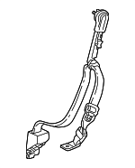 YC3Z78611B08AAC - Electrical: Retractor Assembly for Ford: Excursion, F-250 Super Duty, F-350 Super Duty, F-450 Super Duty, F-550 Super Duty Image