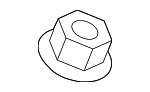 11546377 - Wiper &amp; Washer: Wiper Arm Nut for GM Image