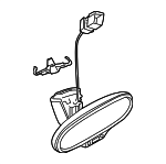 81A857511N9B9 - Body: Mirror Inside for Audi Image