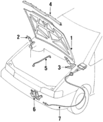 6540030R00 - : Hinge for Nissan: Axxess Image