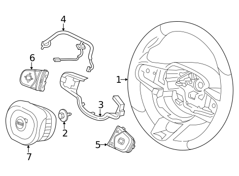 Steering Wheel & Trim for 2026 Volvo EC40 #2