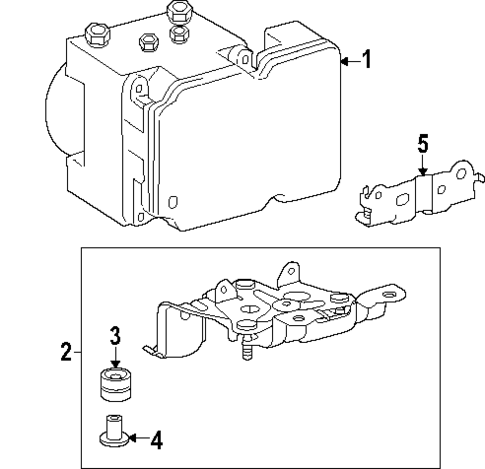 ABS Components for 2025 Toyota 4Runner #0