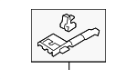 54107379625 - Body: Sunshade Repair Kit for Mini Image image