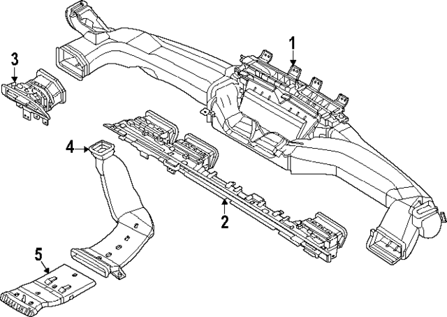97470IT100 - : Air Distributor for Hyundai Image