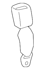 7338060260E0 - Electrical: Buckle for Lexus: GX460 Image