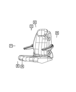 68111356AA - Interior Trim: Seat Back Heated Pad for Mopar Image image