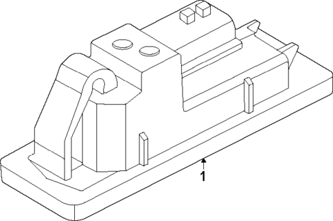 License Lamps for 2025 Nissan Armada #0