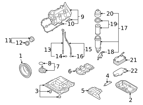 Filters for 2006 Audi A4 Quattro #1