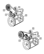 6506991AA - : Alternator Stud for Mopar Image
