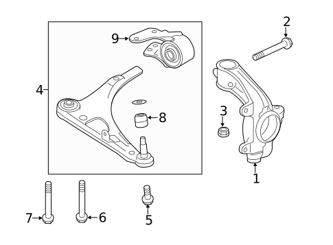 Suspension Components for 2018 Acura MDX #1