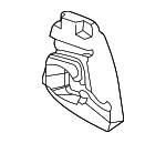 99752188701 - Body: Headrest Pad for Porsche: 911, Cayman Image