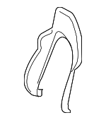 99752153501 - Body: Seat Back Pad for Porsche: 911, Cayman Image