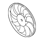 1355A271 - Belts &amp; Cooling: Fan Blade for Mitsubishi: Eclipse Cross Image