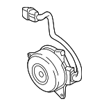 21487W410P - : Motor, Cooling Fan, Left-hand(23 for Mitsubishi: Eclipse Cross Image