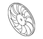 1355A266 - Belts &amp; Cooling: Fan Blade for Mitsubishi: Eclipse Cross, Outlander, Outlander PHEV, Outlander Sport Image