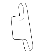 20817873 - Body: Wedge for Cadillac: CTS, SRX | Chevrolet: Equinox | GMC: Terrain Image