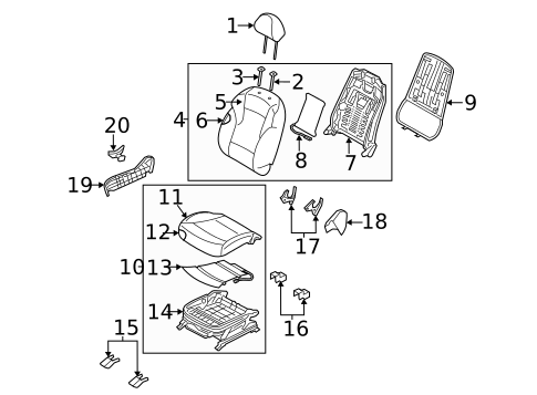 Heated Seats for 2011 Hyundai Sonata #1