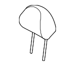 887003Q000Y3Y - Body: Headrest for Hyundai: Sonata Image