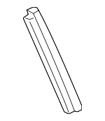 73850SDNA01 - : Quarter Glass Seal for Honda: Accord Image