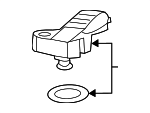 12711664 - Emission System: M.A.P Sensor for GM Image