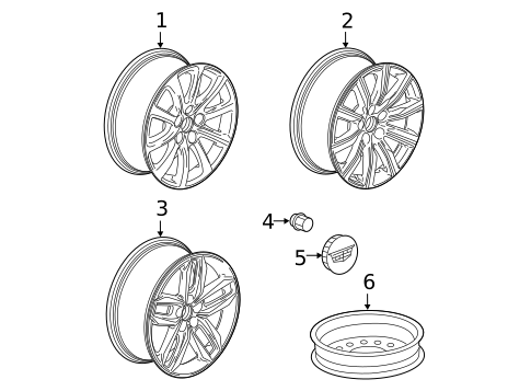 Wheels for 2020 Cadillac XT4 #0