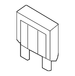 N10251905 - Electrical: Maxi Fuse for Audi: A3, A3 Quattro, A3 Sportback e-tron, A4, A4 Quattro, A5, A5 Quattro, A5 Sportback, A6, A6 Quattro, A7 Quattro, A7 Sportback, A8 Quattro, allroad, Allroad Quattro, e-tron Quattro, e-tron S, e-tron S Sportback, e-tron Sportback, Q3, Q5, Q5 PHEV, Q5 Sportback, Q7, Q8, Q8 e-tron, Q8 e-tron Sportback, R8, RS Q8, RS4, RS5, RS5 Sportback, RS7, RS7 Sportback, S3, S4, S5, S5 Sportback, S6, S7, S7 Sportback, S8, SQ5, SQ5 Sportback, SQ7, SQ8, SQ8 e-tron, SQ8 e-tron Sportback, TT Quattro, TT RS Quattro, TTS Quattro Image