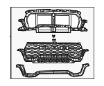 68668836AA - Body: Grille Assembly for Ram: 1500 Image