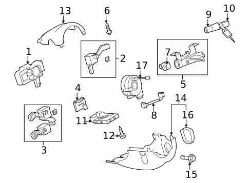 Shroud, Switches & Levers for 2015 Audi R8 #0