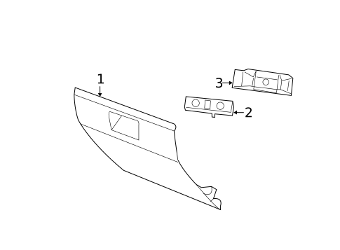 Glove Box for 2010 Dodge Caliber #0