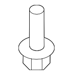 985204 - Body: Floor Pan Heat Shield Bolt for Volvo Image